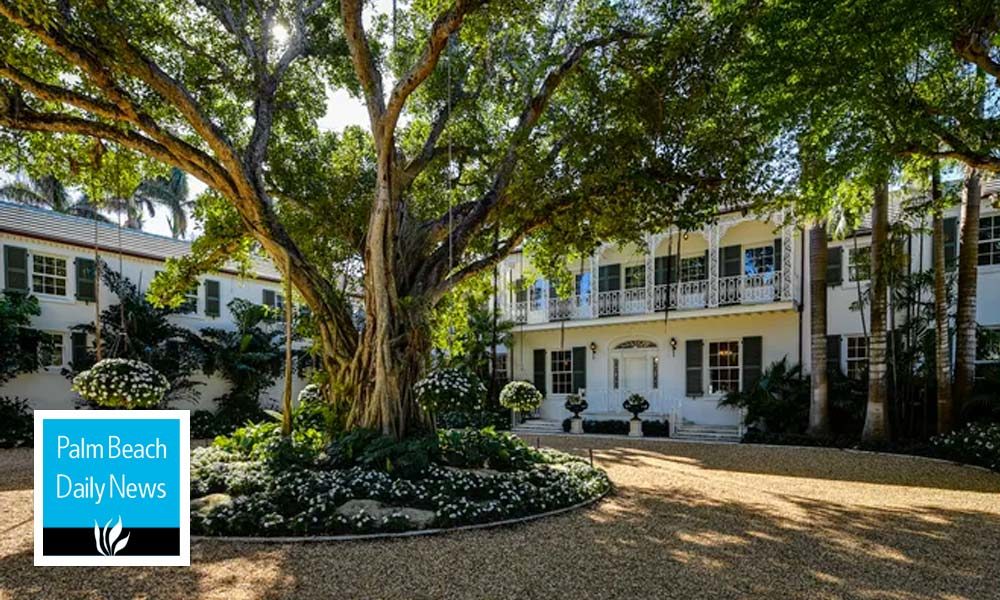 Landmarked Mansion Sells for $57M in Palm Beach’s Estate Section - Newsroom - Rabideau Klein